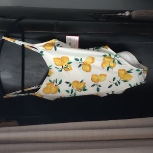 kate spade NWT Lemon One Piece Bathing Suit